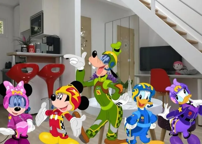Disneyland En Famille, Studio Tout Confort Avec Jardin